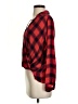Hollister Plaid Red Long Sleeve Blouse Size S - photo 5