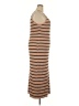 Assorted Brands Stripes Tan Casual Dress Size 2X - photo 4