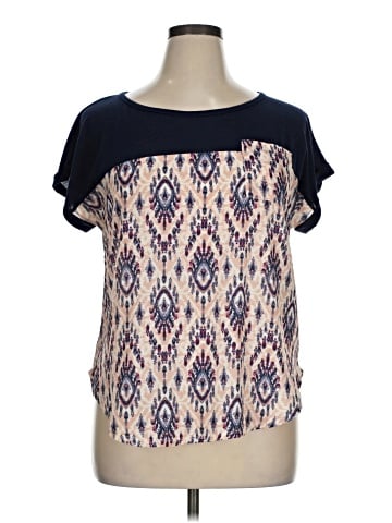Xhilaration Short Sleeve Blouse (view 1)