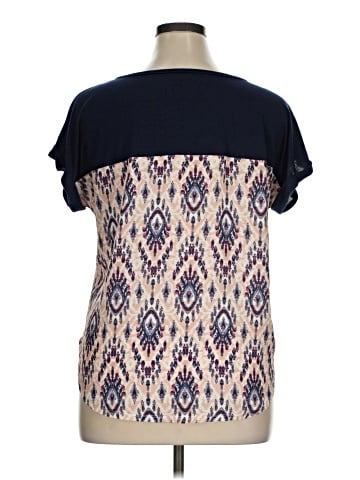 Xhilaration Short Sleeve Blouse (view 2)