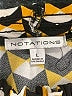 Notations Yellow Short Sleeve Blouse Size L - photo 7