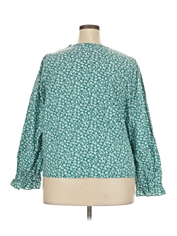 J.Crew Factory Store 3/4 Sleeve T-Shirt (view 2)