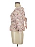 Mi ami 100% Rayon Pink 3/4 Sleeve Blouse Size L - photo 5