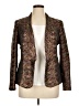 Zara Basic 100% Polyester Floral Brown Blazer Size XL - photo 1