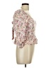 Mi ami 100% Rayon Pink 3/4 Sleeve Blouse Size L - photo 4