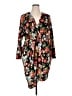 Simplee Floral Black Casual Dress Size 16 - photo 1