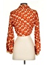 Zara Orange 3/4 Sleeve Blouse Size XS - photo 2