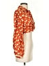 Zara Orange 3/4 Sleeve Blouse Size XS - photo 4
