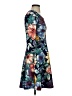 Gilli Print Blue Cocktail Dress Size S - photo 4