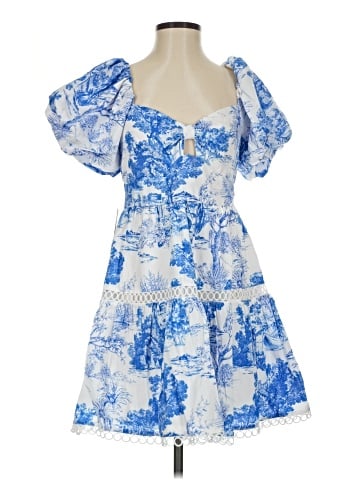 Aqua Cocktail Dress (view 1)