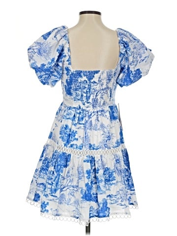 Aqua Cocktail Dress (view 2)