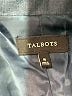 Talbots 100% Linen Solid Blue Blazer Size 16 - photo 6