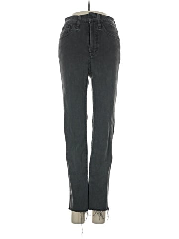 Madewell Stovepipe Jeans in Banberry Wash: Raw-Hem Edition (view 1)