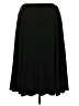 Goddess Solid Black Casual Skirt Size 2X - photo 2