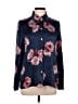 Vince. Floral Blue Long Sleeve Blouse Size M - photo 1