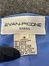 Evan Picone 100% Polyester Solid Blue Cocktail Dress Size 8 - photo 7