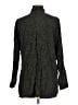 Zara Basic Animal Print Black Long Sleeve Blouse Size L - photo 2