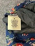No Comment 100% Polyester Blue 3/4 Sleeve Blouse Size M - photo 8