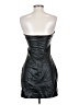 American Threads Metallic Black Cocktail Dress Size S - photo 2