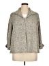 Lafayette 148 New York Tweed Gray Coat Size 14 - photo 1