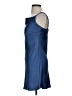 Threads 100% Polyester Solid Blue Cocktail Dress Size S - photo 5
