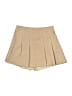 Shein Solid Tan Skort Size 2 - photo 1