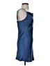 Threads 100% Polyester Solid Blue Cocktail Dress Size S - photo 4