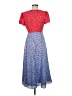Likely 100% Polyester Hearts Blue Casual Dress Size 6 - photo 2