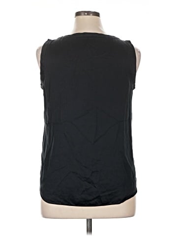 Lafayette 148 New York Sleeveless Silk Top (view 2)