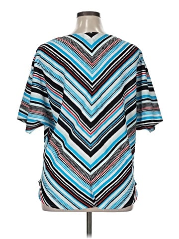 Jones New York Signature Short Sleeve Blouse (view 2)