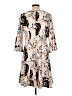 Phase Seven Print Tan Casual Dress Size 12 - photo 2