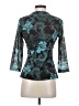 White Stag 100% Polyester Teal 3/4 Sleeve Top Size S - photo 2
