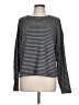 Sanctuary Stripes Gray Pullover Sweater Size L - photo 1