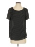 Premise Studio 100% Polyester Polka Dots Black Short Sleeve Top Size S - photo 1