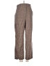 Zara Houndstooth Brown Casual Pants Size S - photo 1