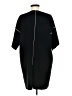 Max Studio Solid Black Casual Dress Size M - photo 2