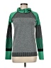 Gap Fit Color Block Green Pullover Sweater Size M - photo 1