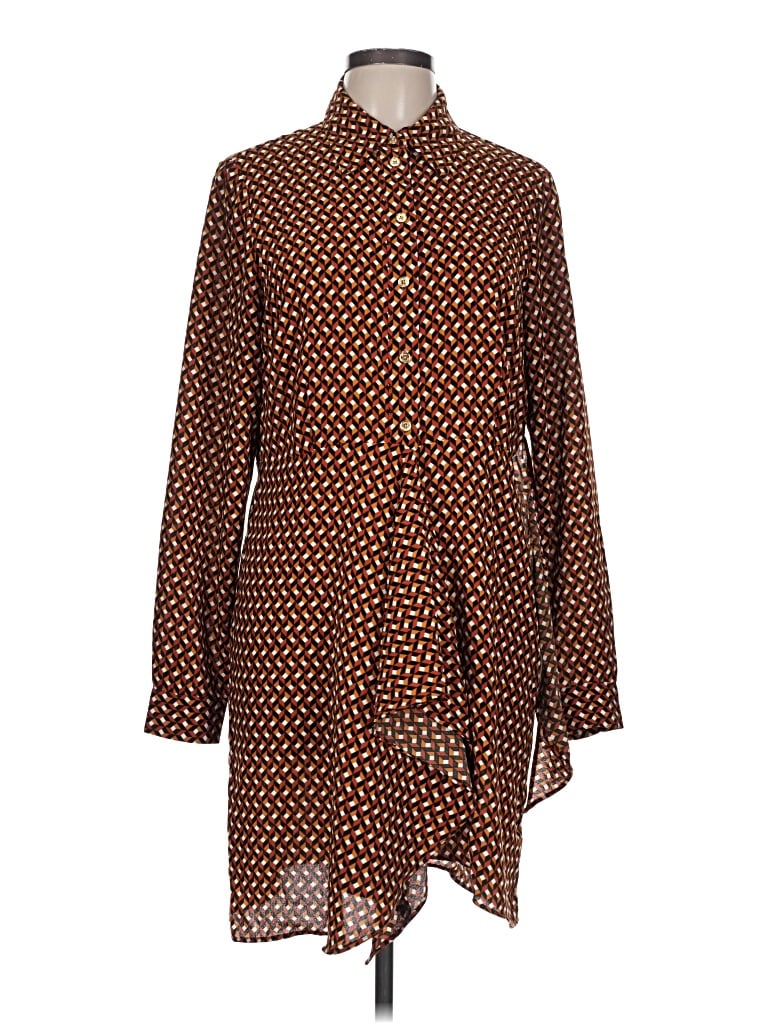 Pre-owned Michael Michael Kors Casual Dress In Brown
