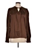 Blooming Jelly Brown Long Sleeve Blouse Size L - photo 1