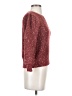 CALVIN KLEIN JEANS Tweed Burgundy Pullover Sweater Size XS - photo 4