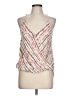 Staccato 100% Rayon Ivory Sleeveless Blouse Size L - photo 1