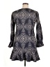 Aryeh Graphic Blue Casual Dress Size XL - photo 2