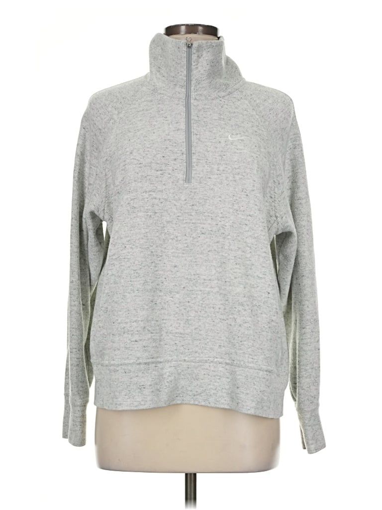 Pre-owned Nike Pullover Sweater In Gray