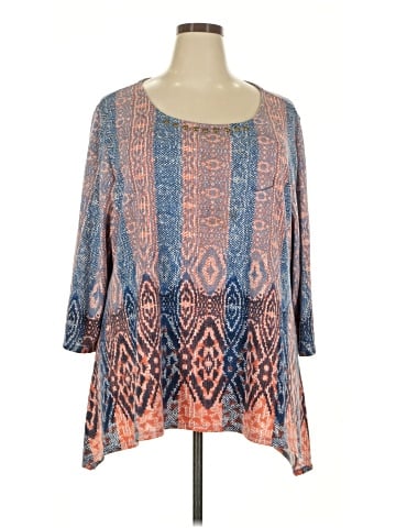 Ruby Rd. 3/4 Sleeve Blouse (view 1)