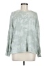 Kaileigh Tie-dye Green Pullover Sweater Size M - photo 1