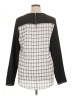 Old Navy 100% Polyester Gray Long Sleeve Blouse Size XL - photo 2