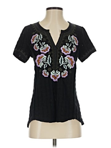 Akemi + Kin Short Sleeve Blouse (view 1)