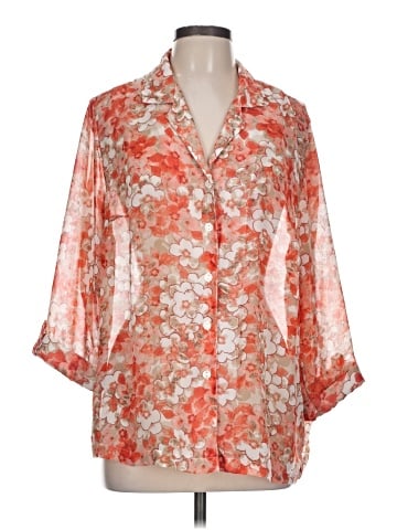 Cathy Daniels 3/4 Sleeve Blouse (view 1)