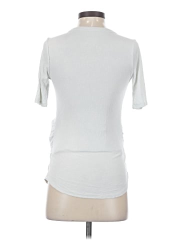 Isabel Maternity Short Sleeve Henley (view 2)
