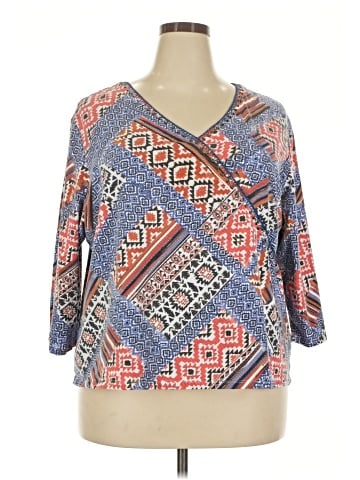 Ruby Rd. 3/4 Sleeve Blouse (view 1)